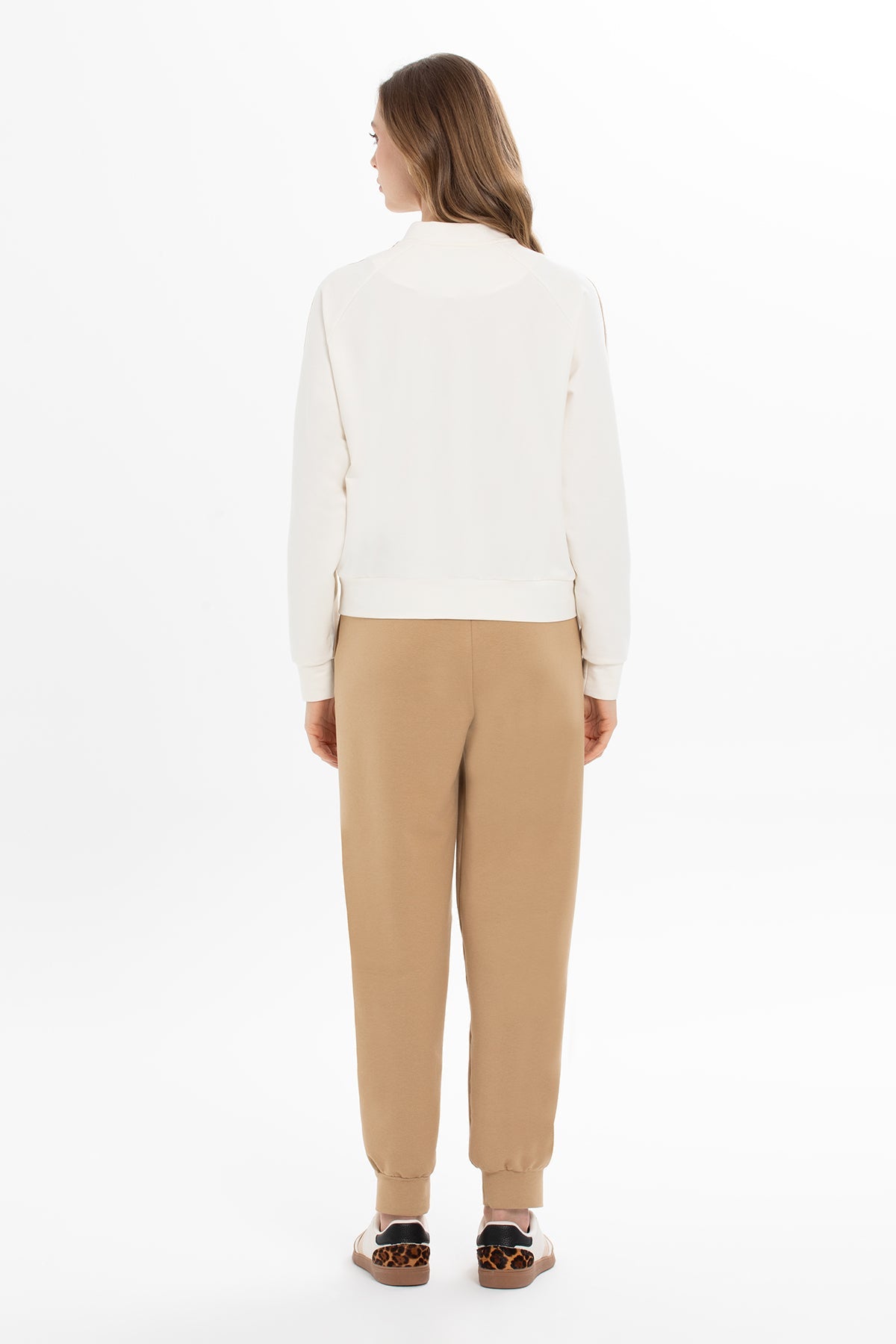 Strap Detail Sleeved Jacket