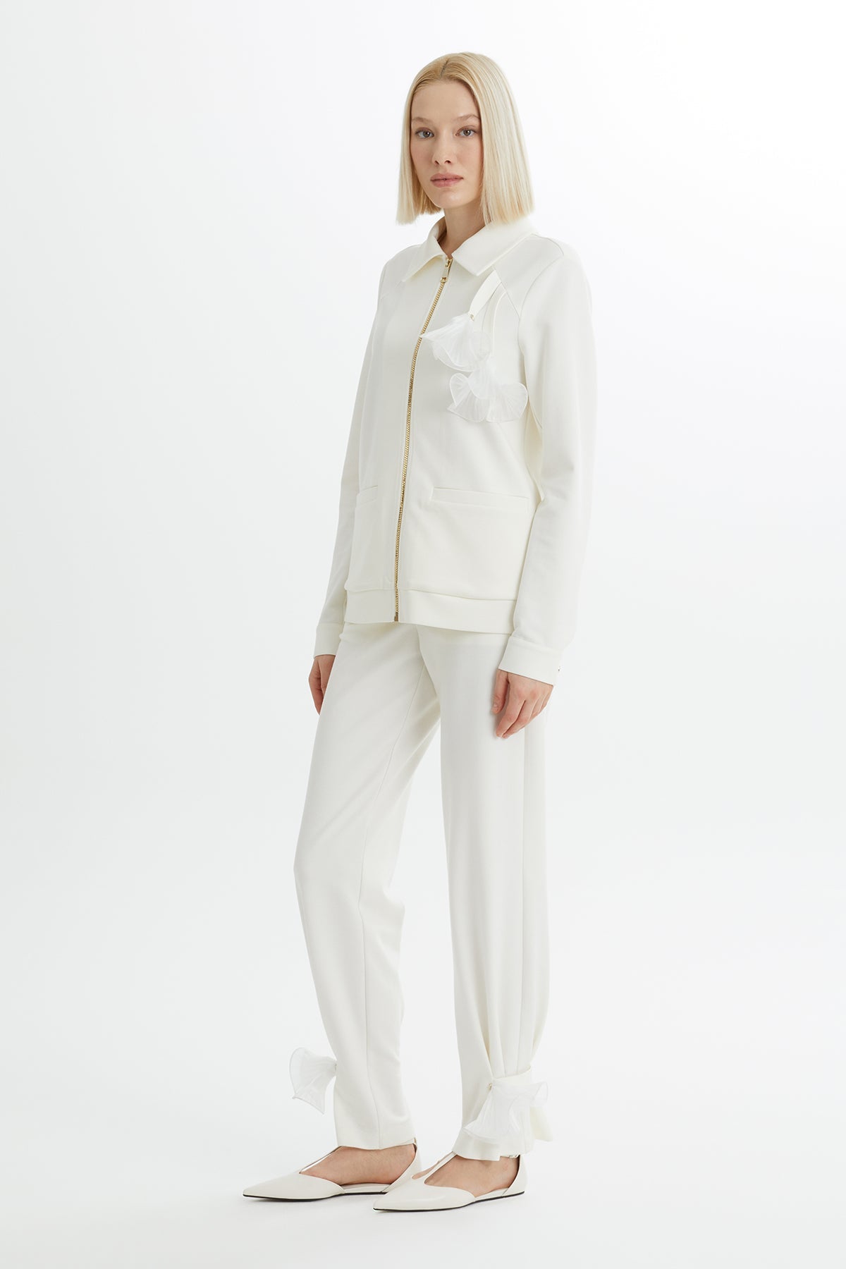 Jacket and Pants Sweatshirt Set