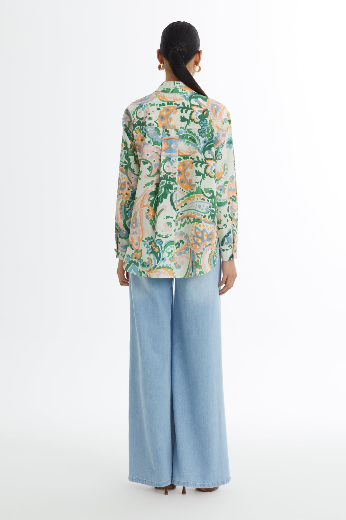 Patterned Long Sleeve Shirt