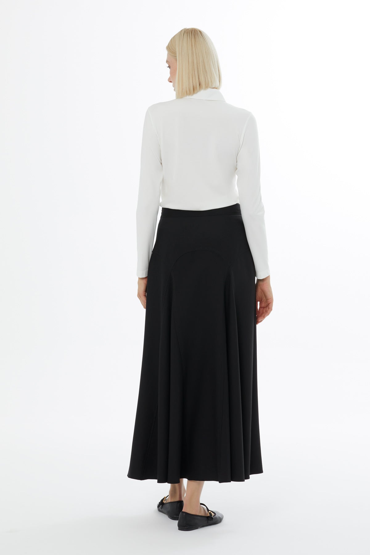 Black Midi Skirt