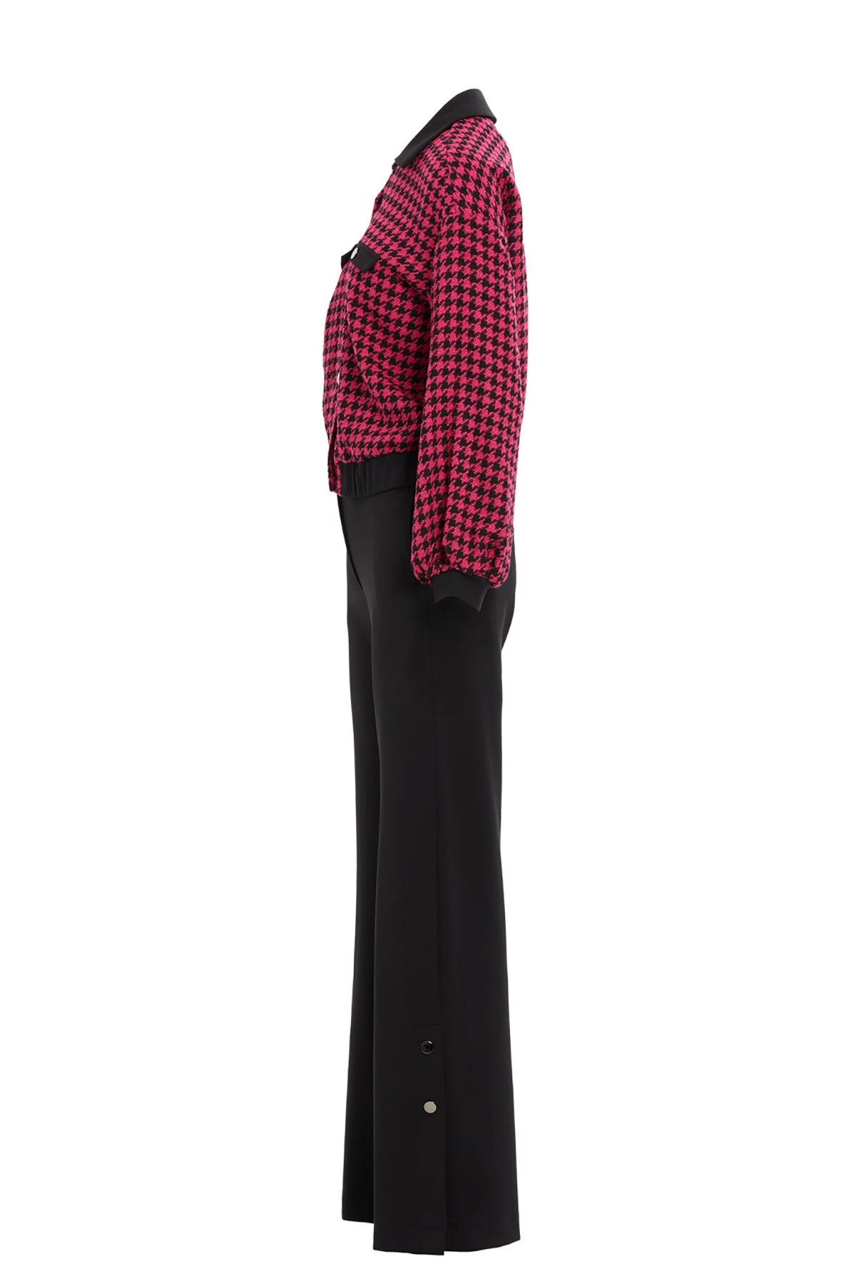 Pink Plaid Jacket Co-Ord Set