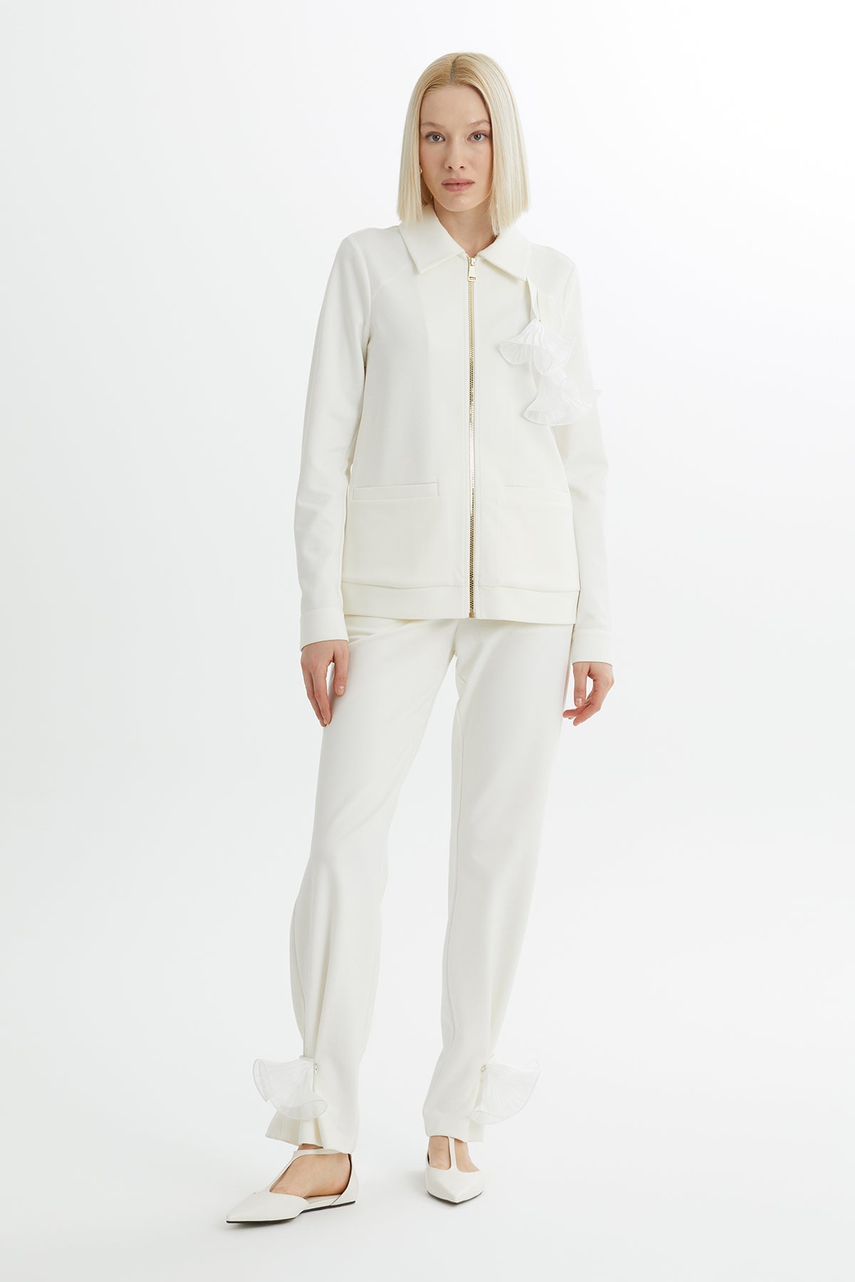 Jacket and Pants Sweatshirt Set