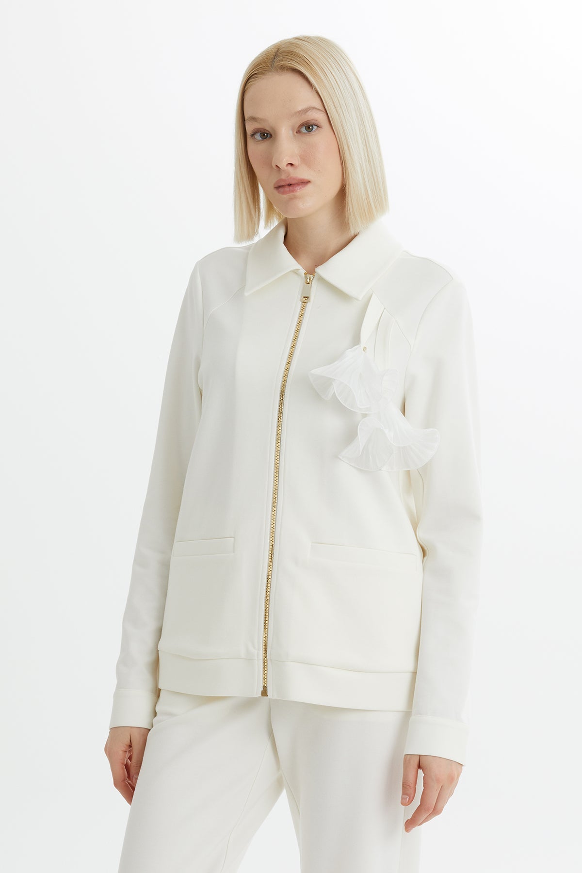 Jacket and Pants Sweatshirt Set